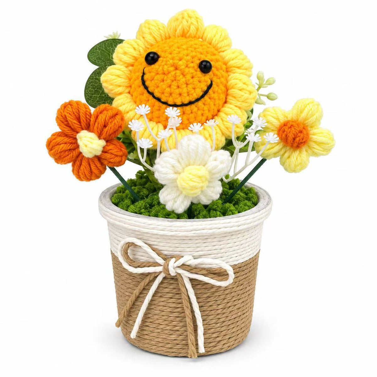 Large Crochet Flower Pot Arrangement · mproduct-8e5ea4e80ed7542826e4