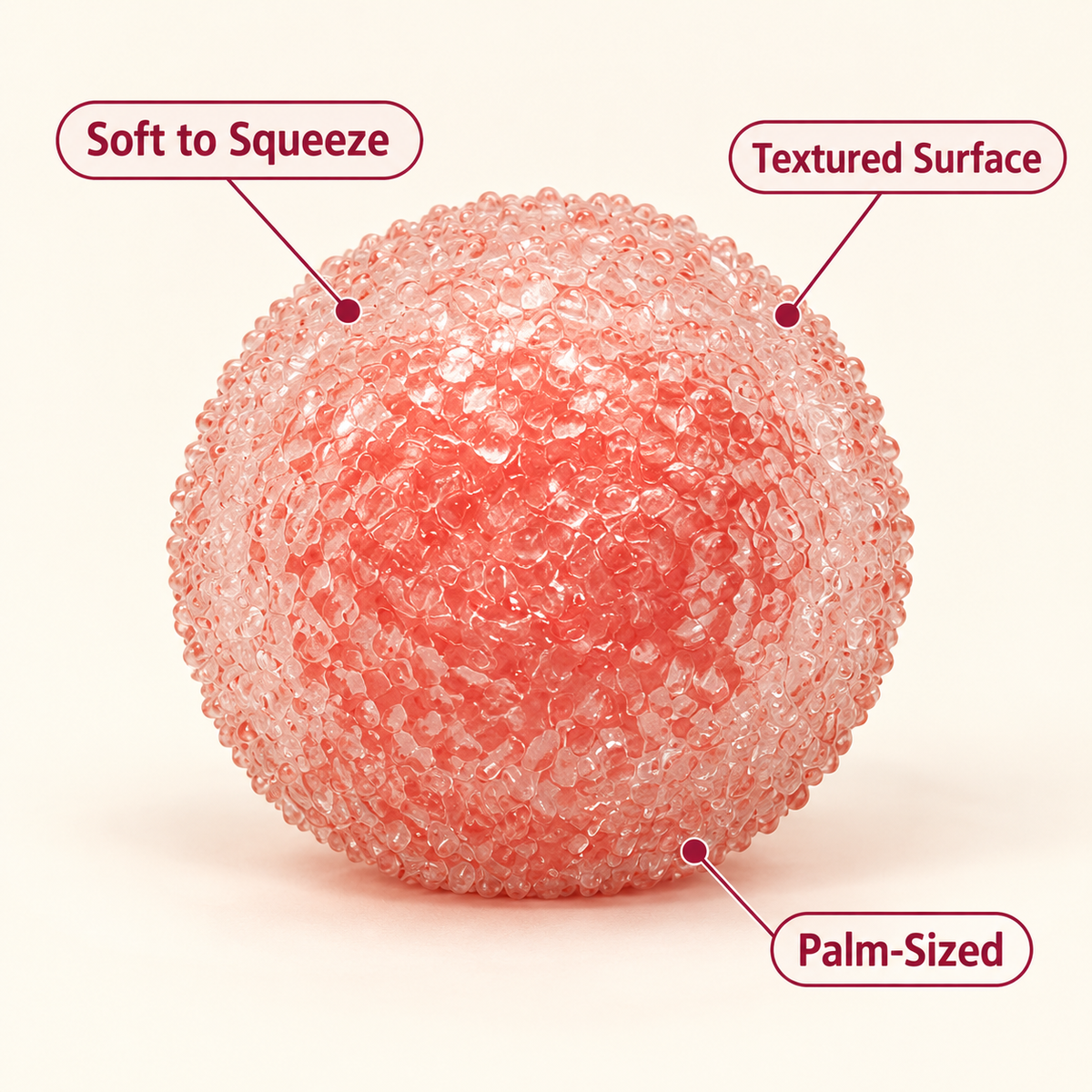 Pink Bayberry Squishy Ball with a Textured Round Surface · mproduct-97b1b72d23623d0f7eaf