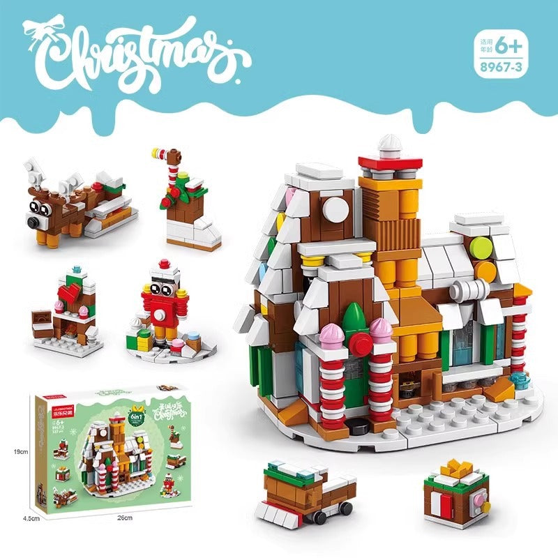 Christmas Building Block Scene Collection Eight Designs · mproduct-9e91da9784fe486425e2