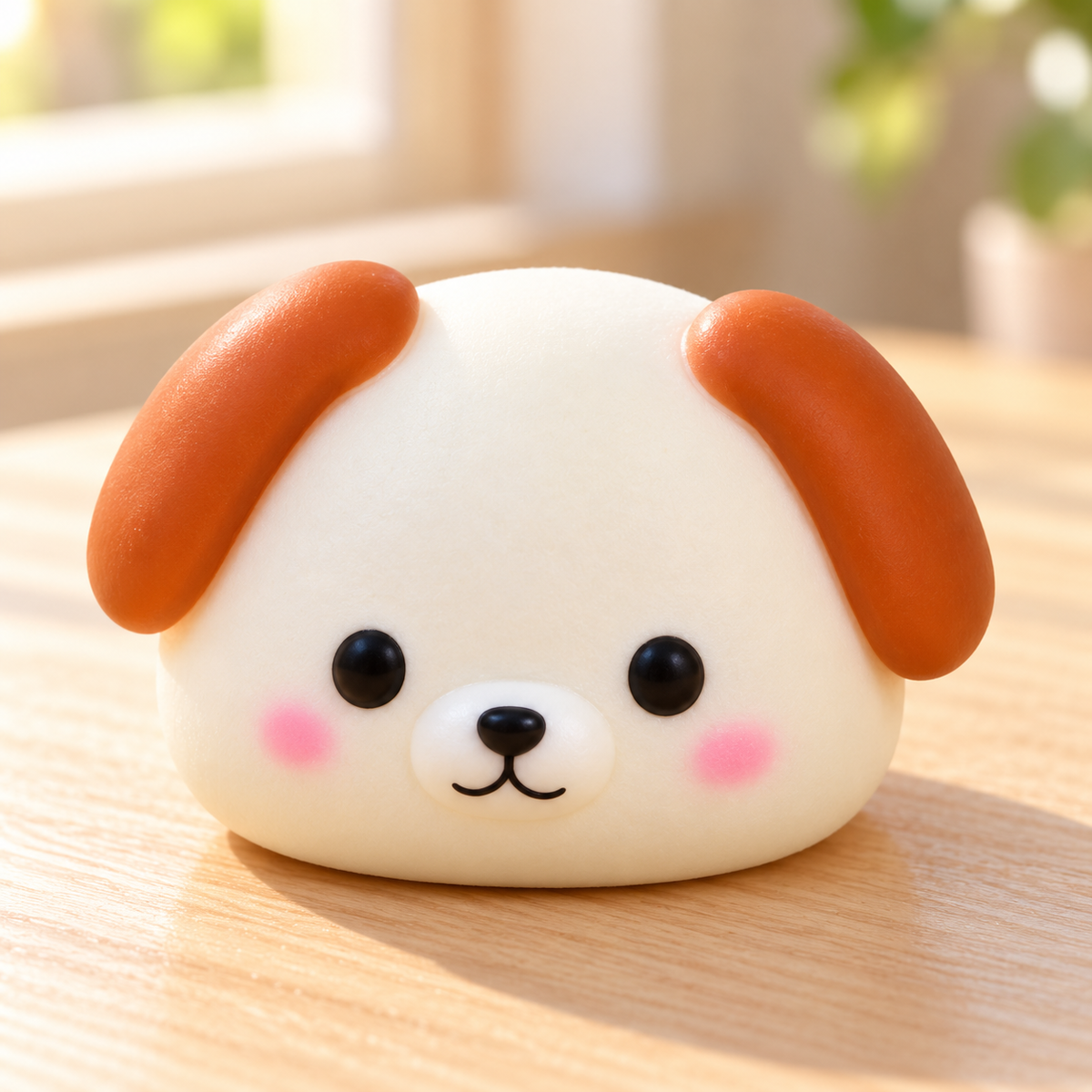 Animal Face Crunchy Squishy Toy with Rounded Dog Cow and Sheep Styles · mproduct-a6f56d302046366595bc