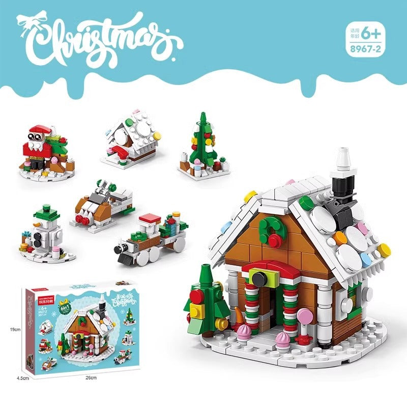 Christmas Building Block Scene Collection Eight Designs · mproduct-a7a94857ca22db800720