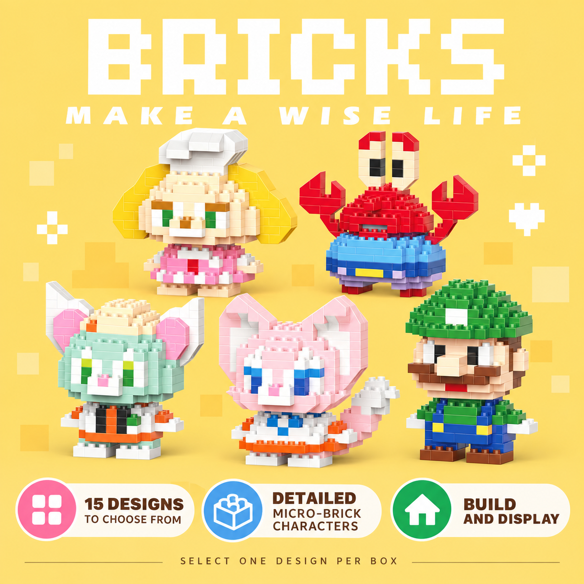 Mini Character Building Block Figures Fifteen Designs · mproduct-a899b493e4b57425c3fb