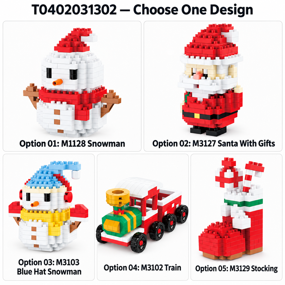 Christmas Micro Building Block Collection Fourteen Designs · mproduct-abdc3858d2301f4cb386