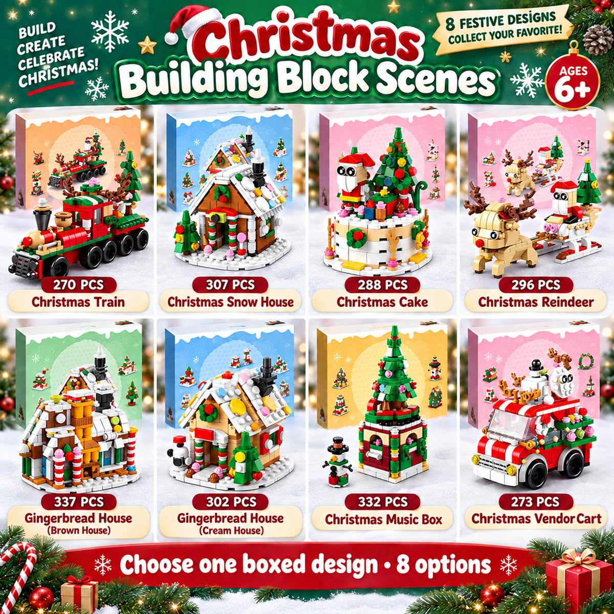 Christmas Building Block Scene Collection Eight Designs · mproduct-aec5e36d6c81d6246456