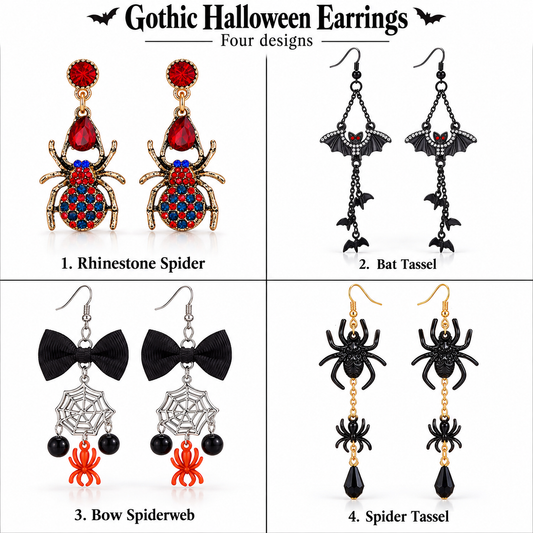 Gothic Spider Bat Earrings Collection · mproduct-b31012e46e2c256500d8