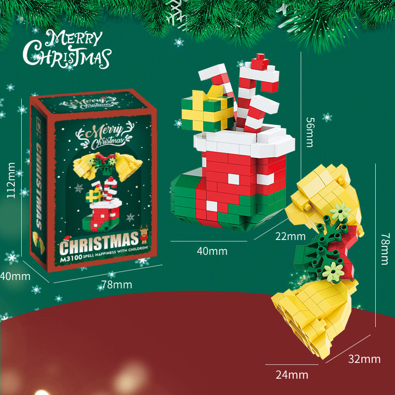 Christmas Micro Building Block Collection Fourteen Designs · mproduct-b7a2e069158b75133151