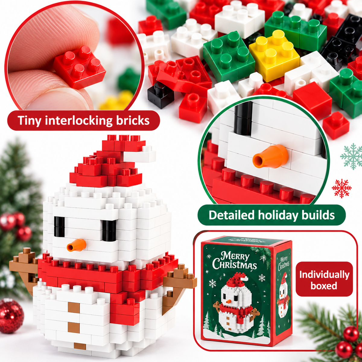 Christmas Micro Building Block Collection Fourteen Designs · mproduct-b8134ad66f8efe1d1a1a