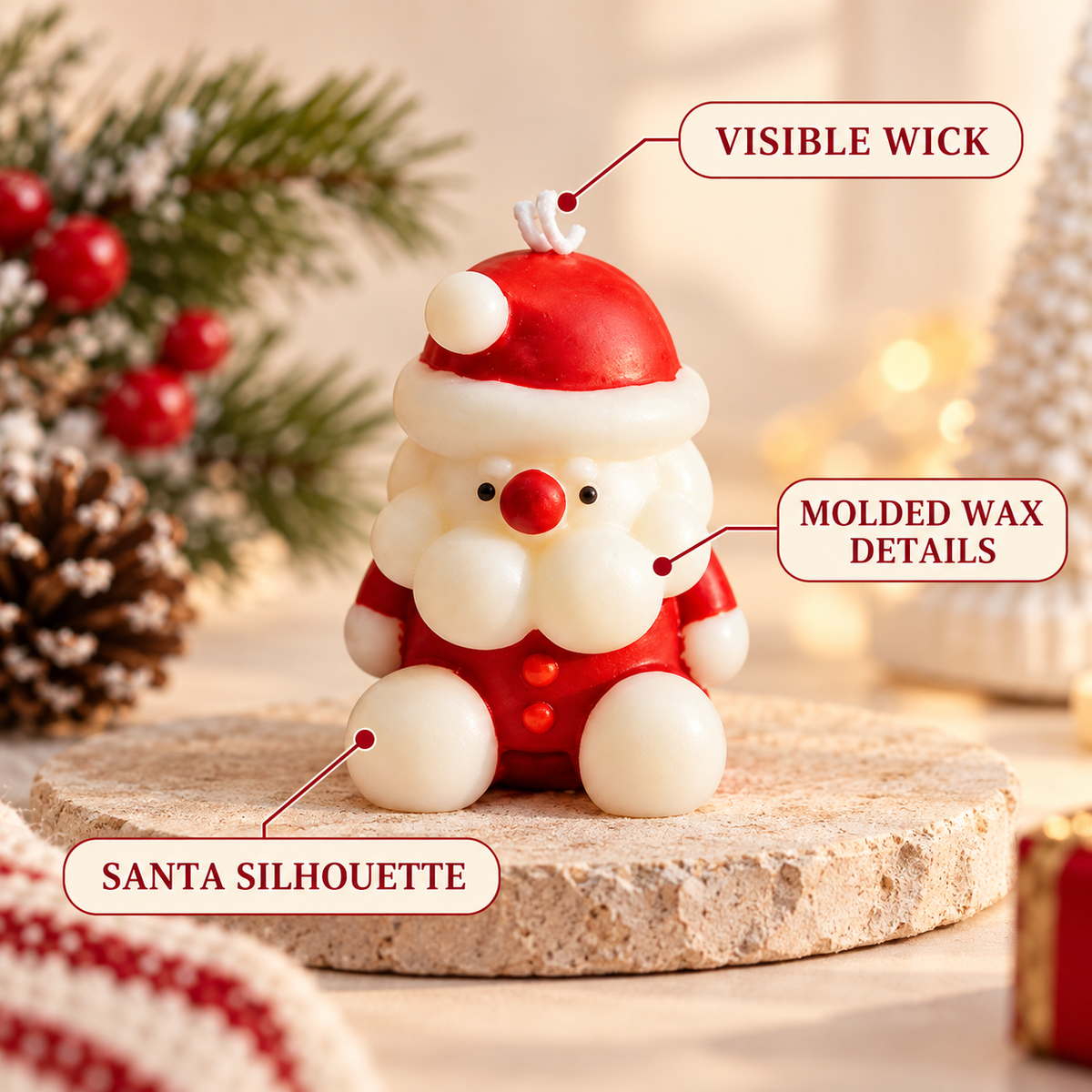 Santa Claus Scented Decorative Candle · mproduct-c0b1e5304481cfd2739d