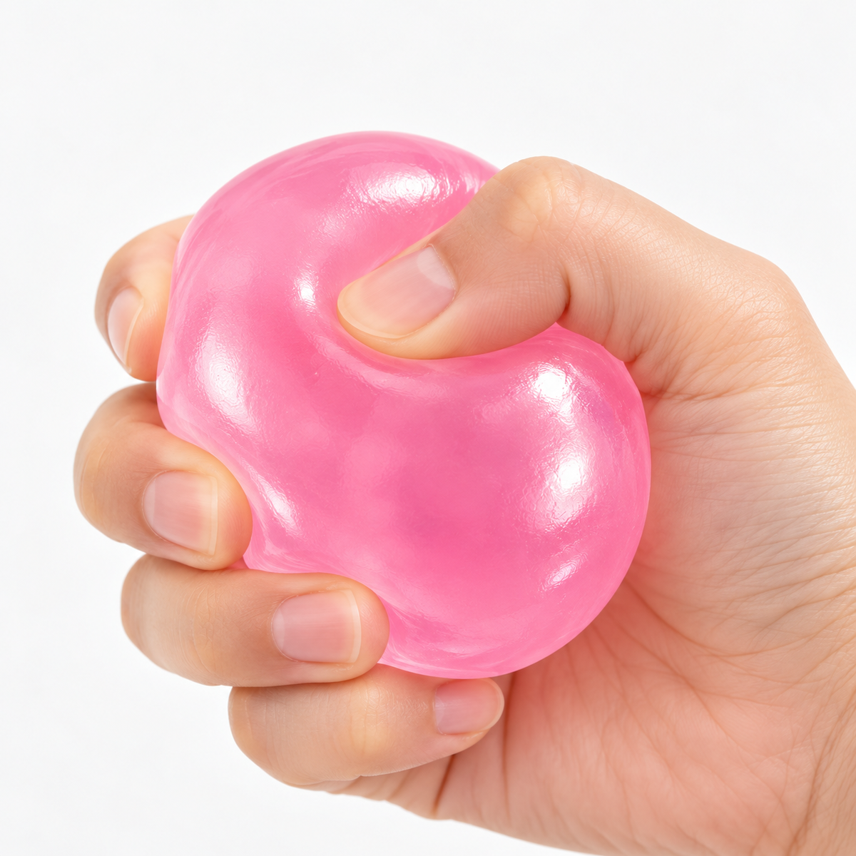 High Clarity Coconut Oil Sensory Squishy Ball 6 cm · mproduct-c0b7133c876126ee9df9