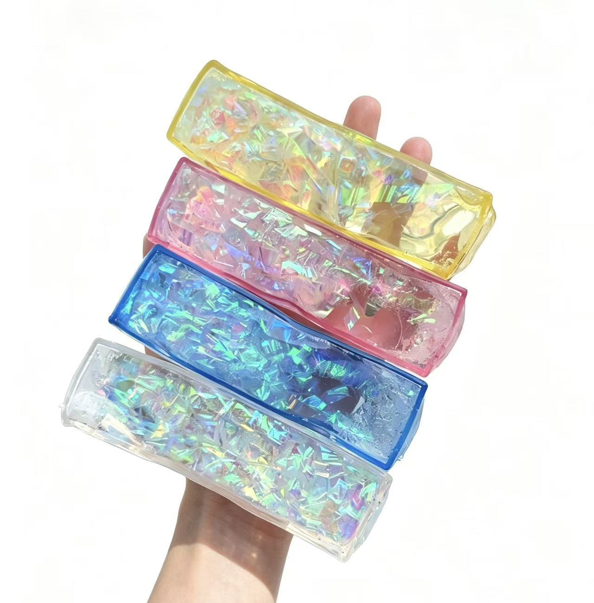 Iridescent Ribbon Bar Squishy Random Single · mproduct-cbf97bc4b400a4ed8495