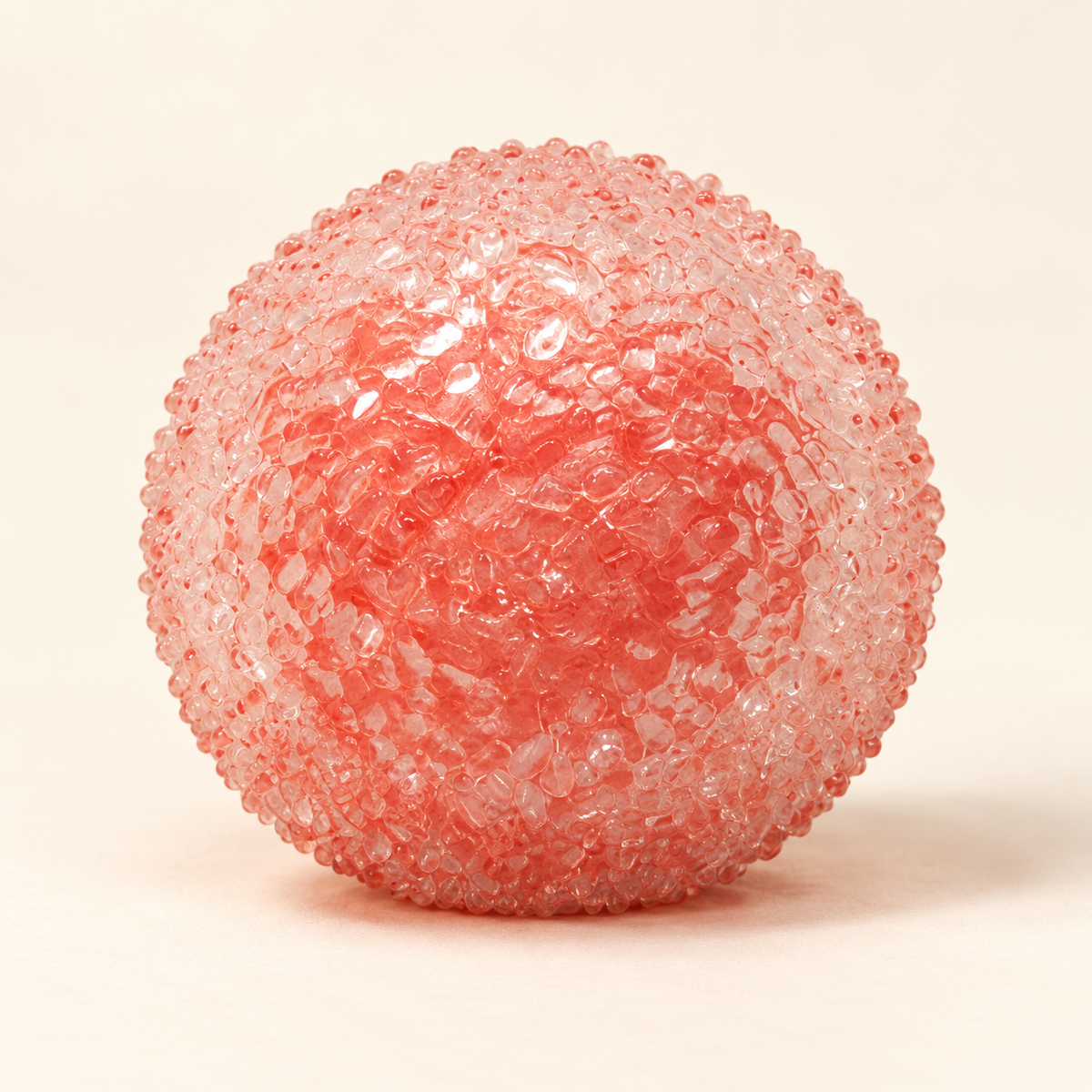 Pink Bayberry Squishy Ball with a Textured Round Surface · mproduct-da82c2463dea4869e282