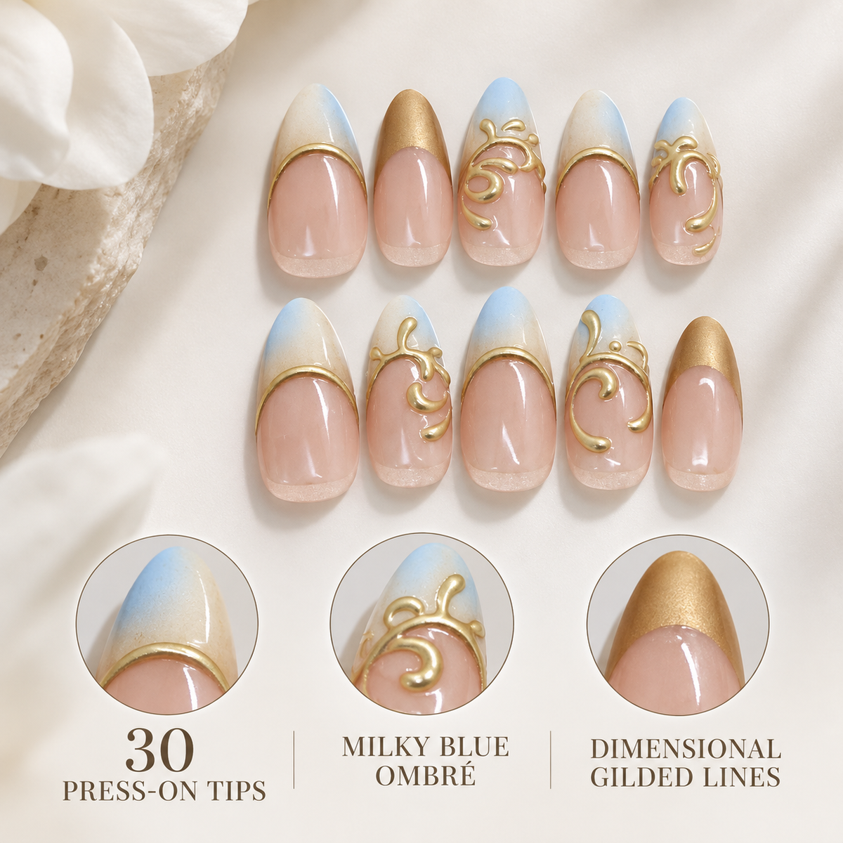 Milky Blue Gilded French Press On Nail Set · mproduct-dab9bd5fd3e3d82ce3f9