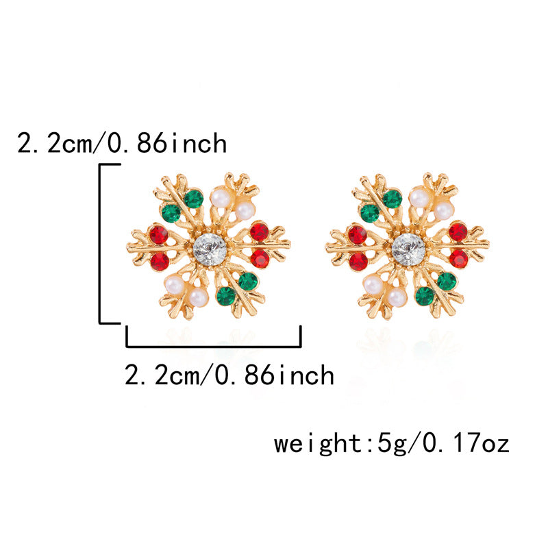 Christmas Rhinestone Earrings Collection Twelve Styles · mproduct-e59d4ee6838dca42e017