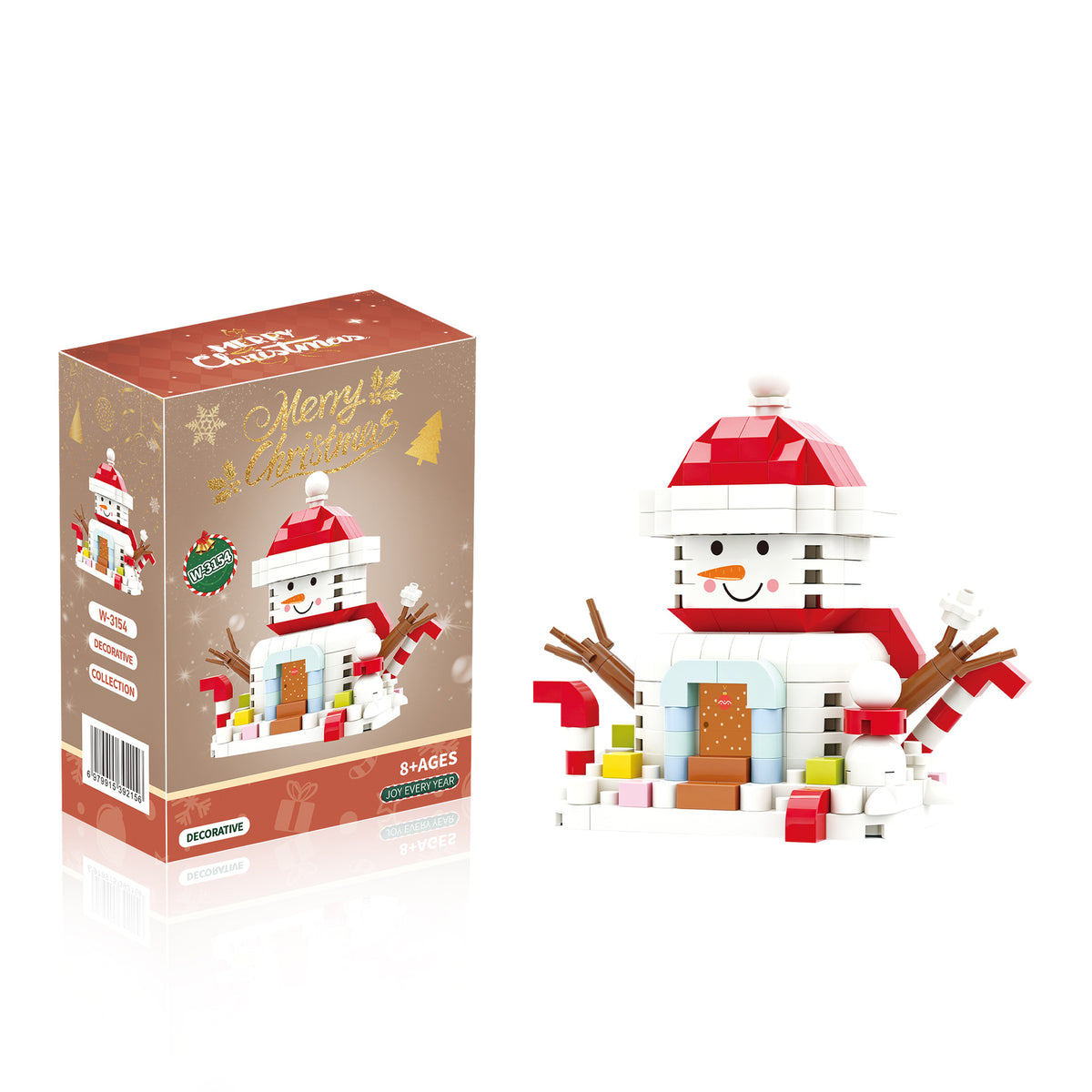 Christmas House Building Block Miniatures Nine Designs · mproduct-e5af13cab6419e03acb3