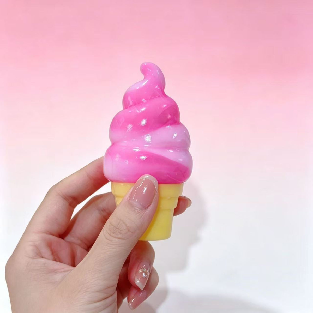 Pastel Swirl Ice Cream Squishy Toy – Three Colour Options · mproduct-e7d333d63db374eac63b