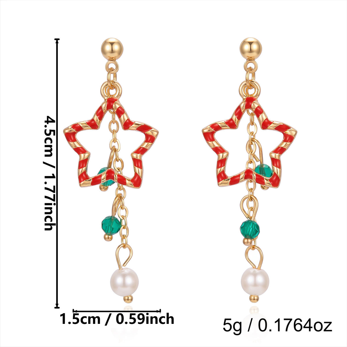 Christmas Charm Earrings Collection Five Designs · mproduct-e95ece6d39b01ecfc1b2