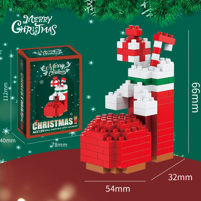 Christmas Micro Building Block Collection Fourteen Designs · mproduct-ec99d526cee52724fd58