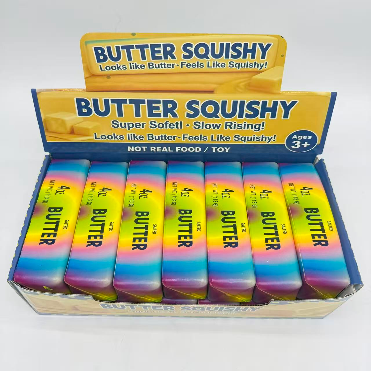 Colourful Butter Stick Squishy Toy – 13.5cm Display Box · mproduct-ed8e1fe026f132f222c5