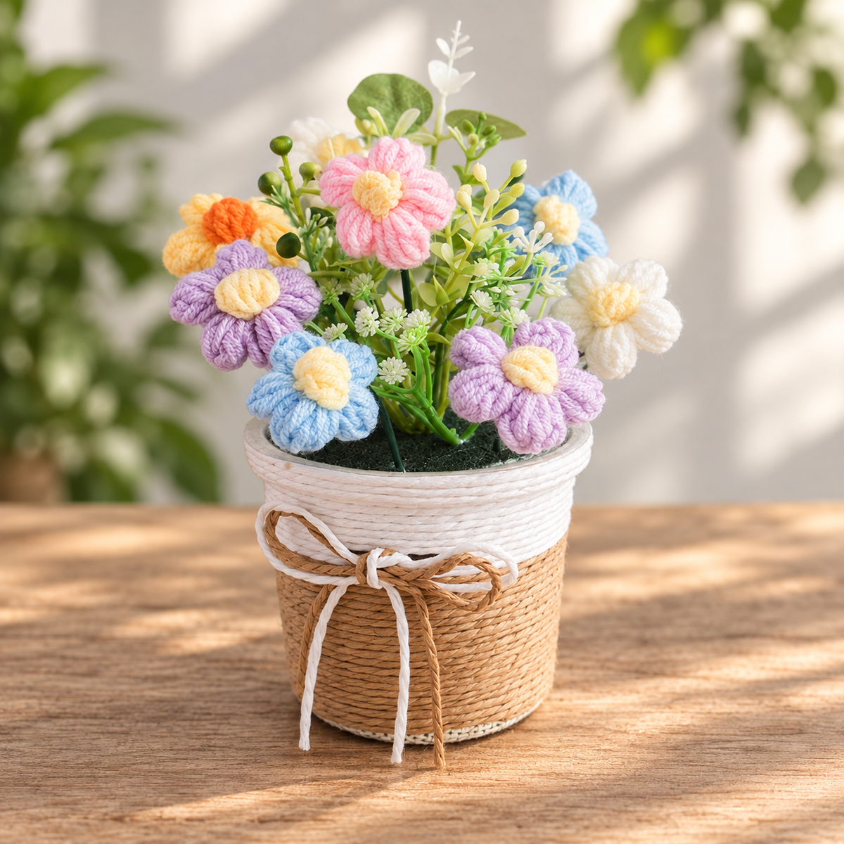 Large Crochet Flower Pot Arrangement · mproduct-eda48982c65acffcff28