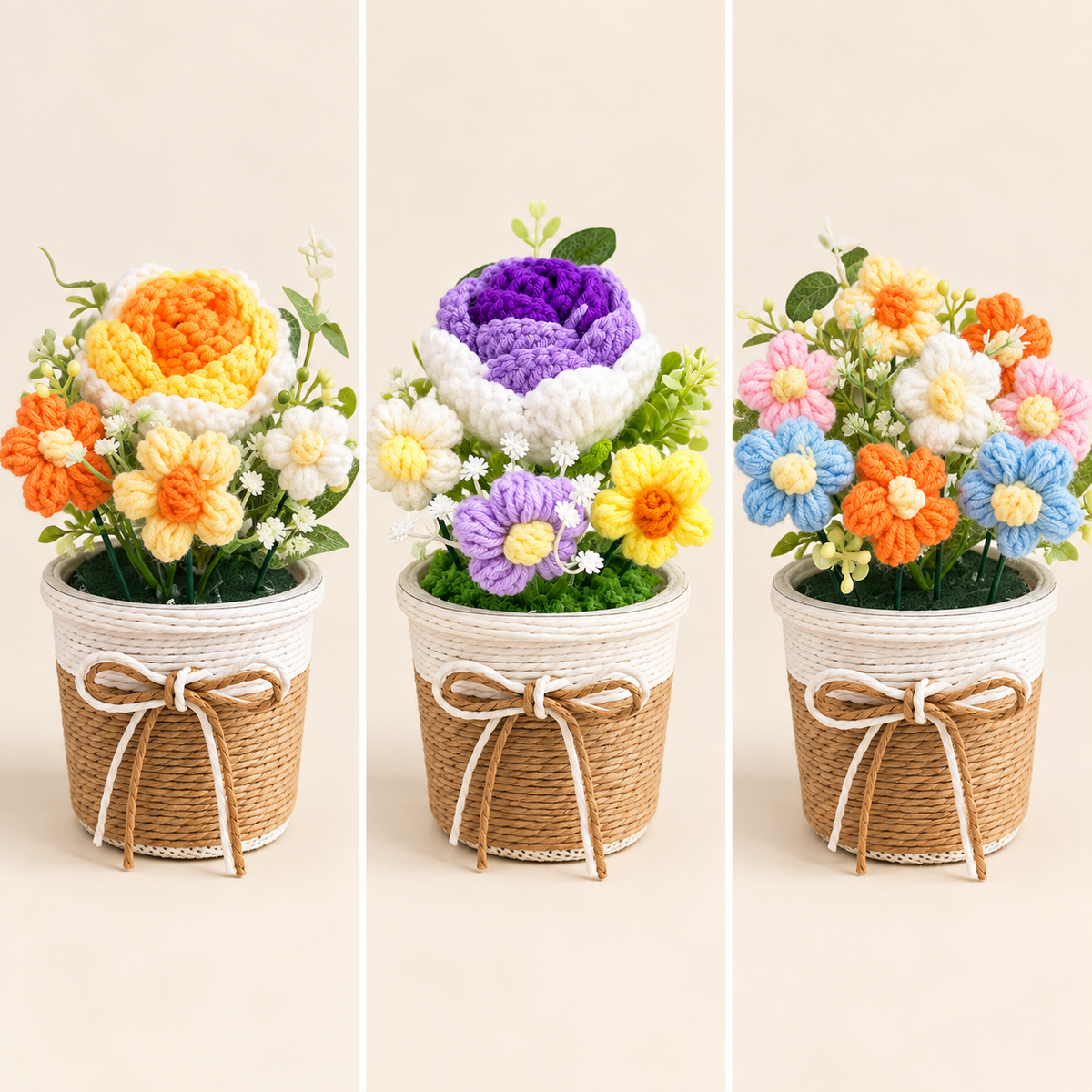 Large Crochet Flower Pot Arrangement · mproduct-f116cbf0ab75467c3a4d