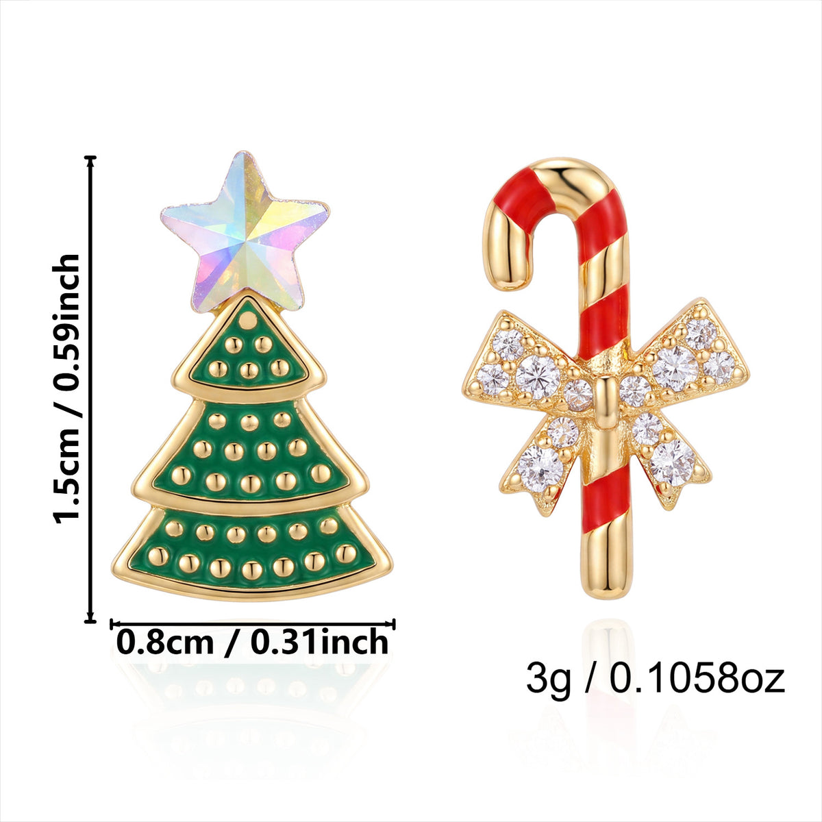 Christmas Charm Earrings Collection Five Designs · mproduct-f1d8e79437ae60e72cb4