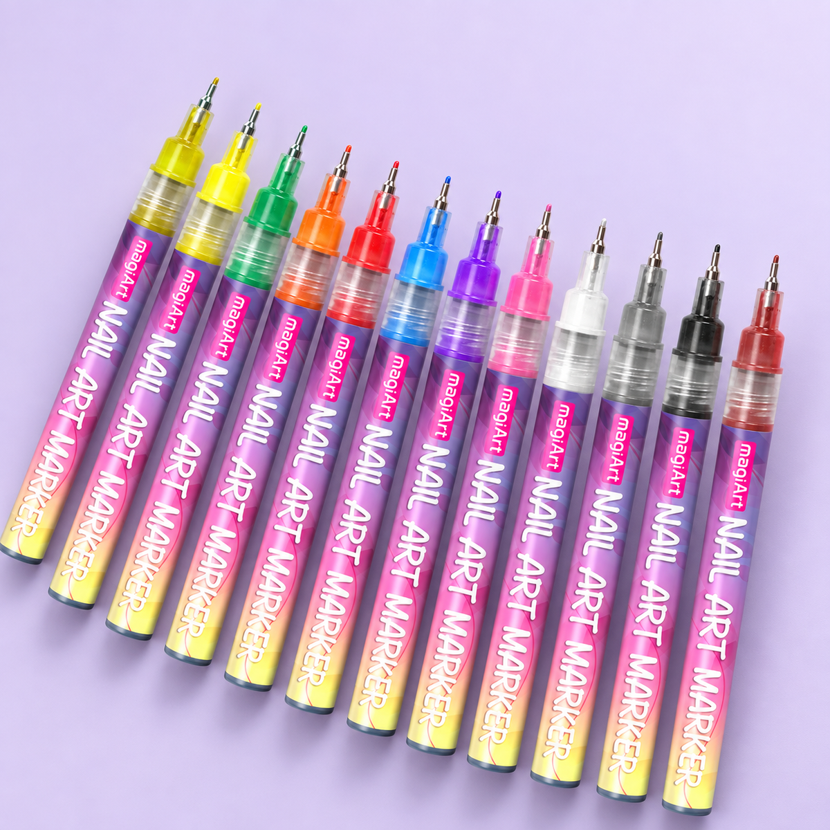 12 Color Nail Art Paint Marker Set, Classic or Dopamine Palette · mproduct-f7c06182561938aa2e5e