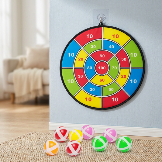 Dart Board with Balls 36cm