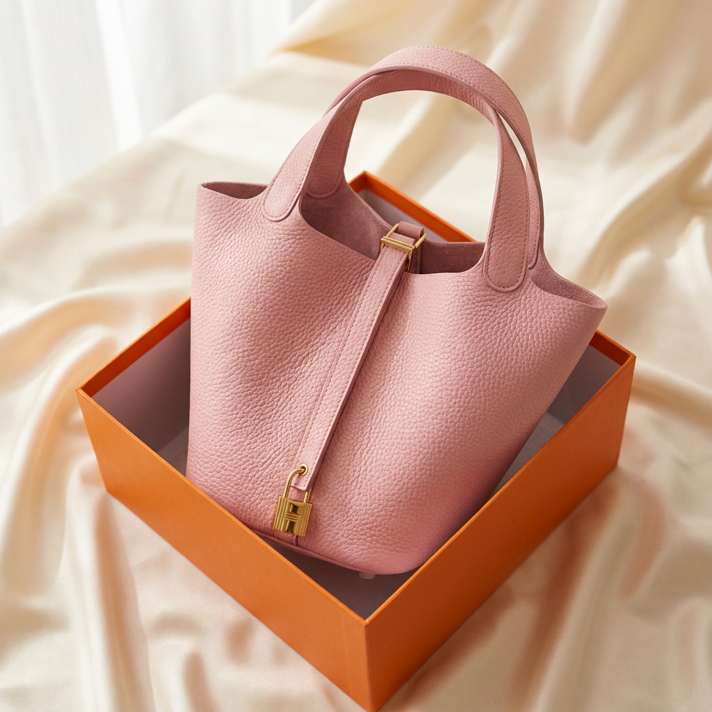 Women's Bucket Bag With Accessories