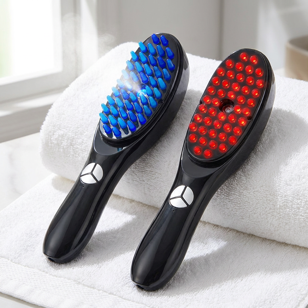 Red Blue 4-in-1 Light Brush