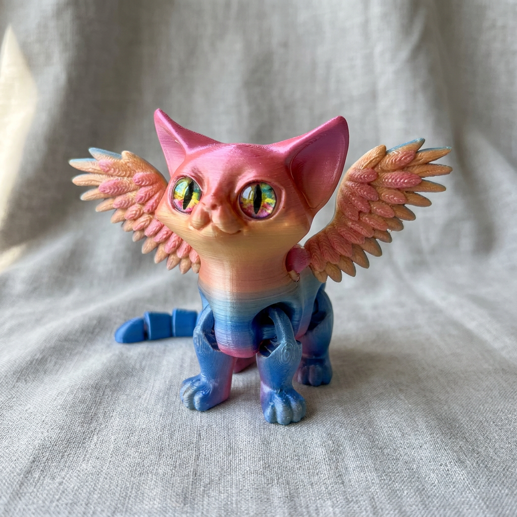 Angel Wings Cat