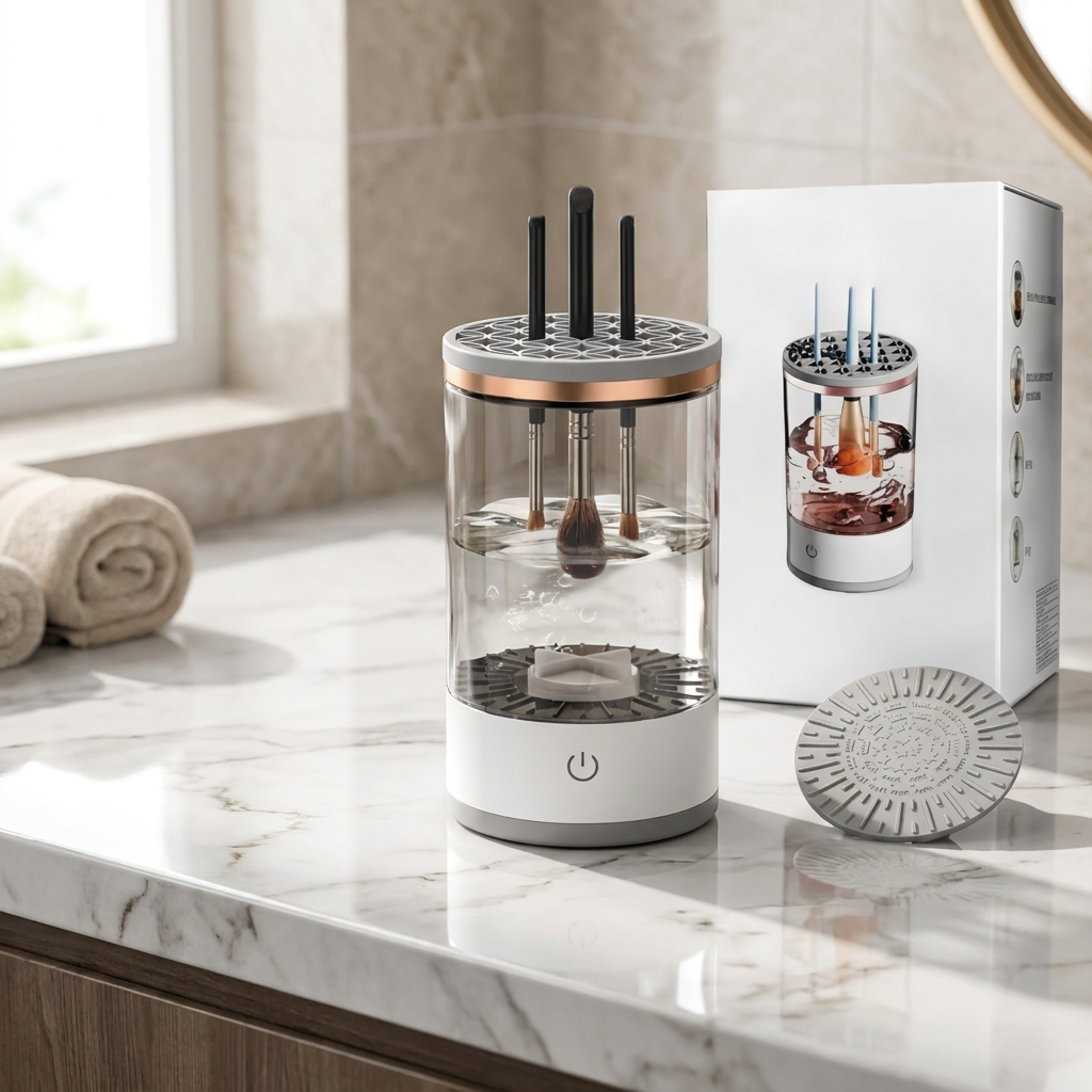 Makeup Brush & Sponge Cleaner Machine