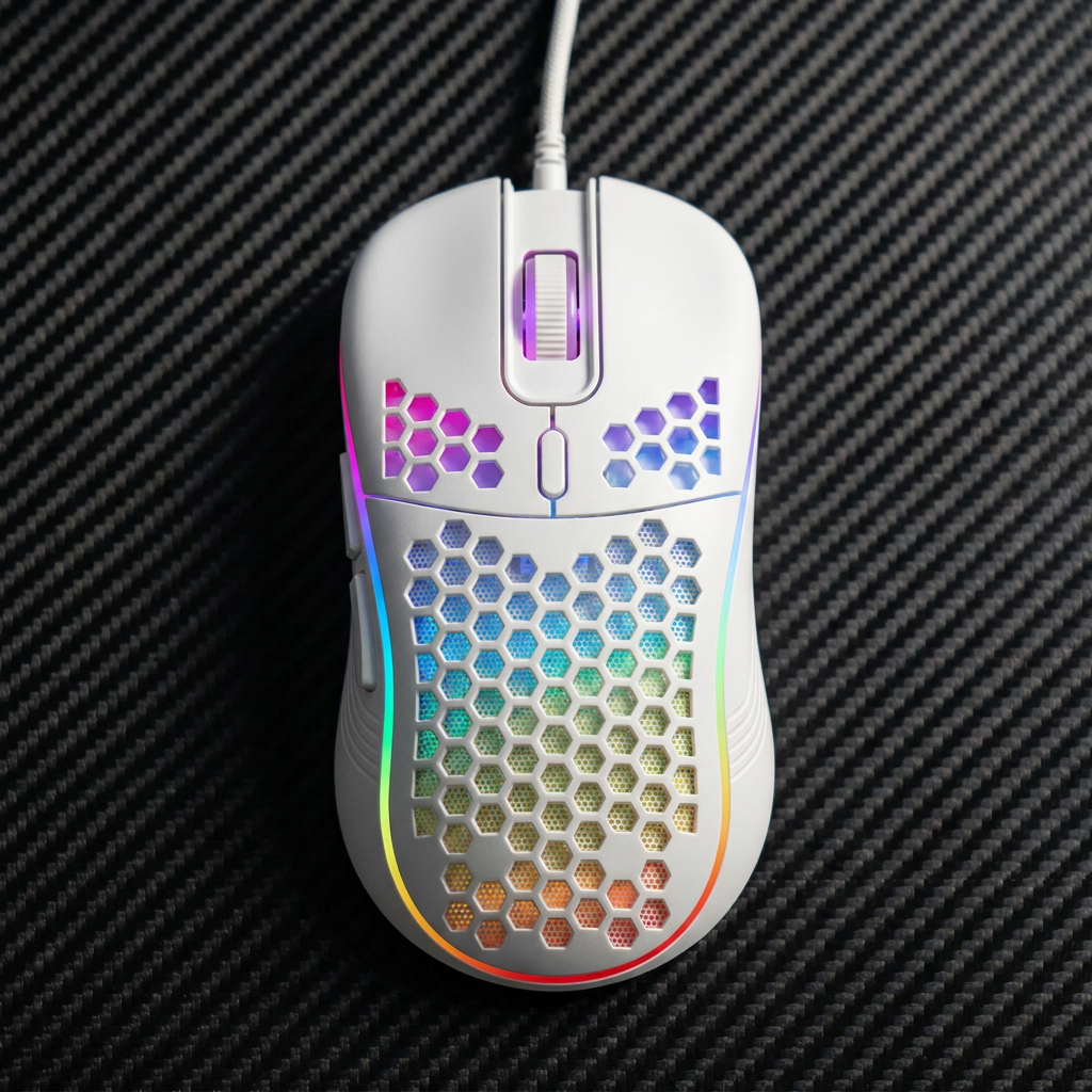 Ultralight Honeycomb Optical Gaming Mouse