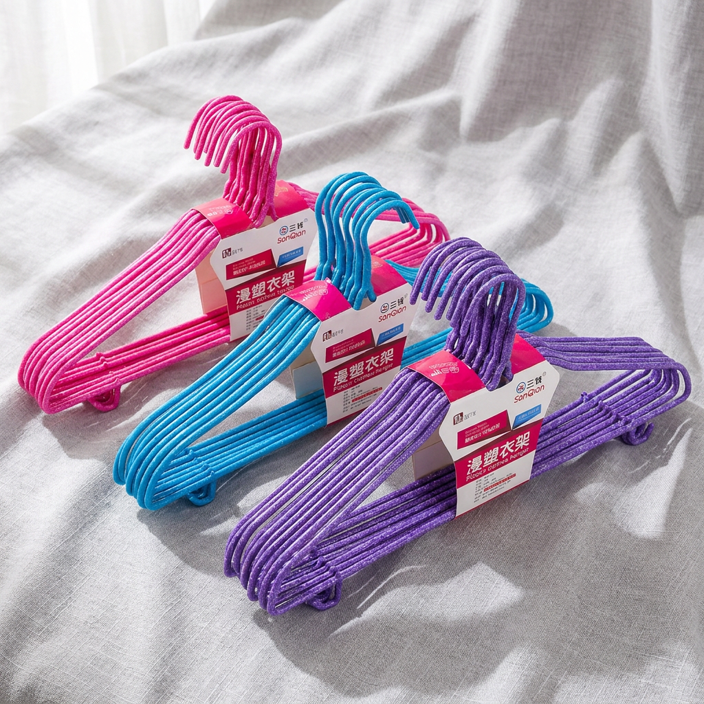 10pcs Sanqian Metal Inside Cloth Hanger