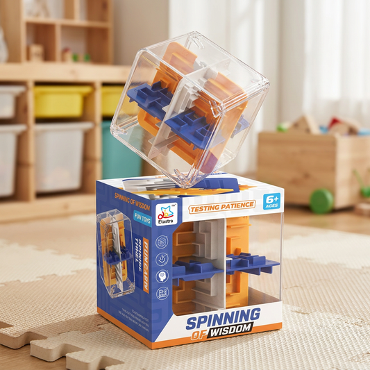 Spinning of Wisdom Maze Cube