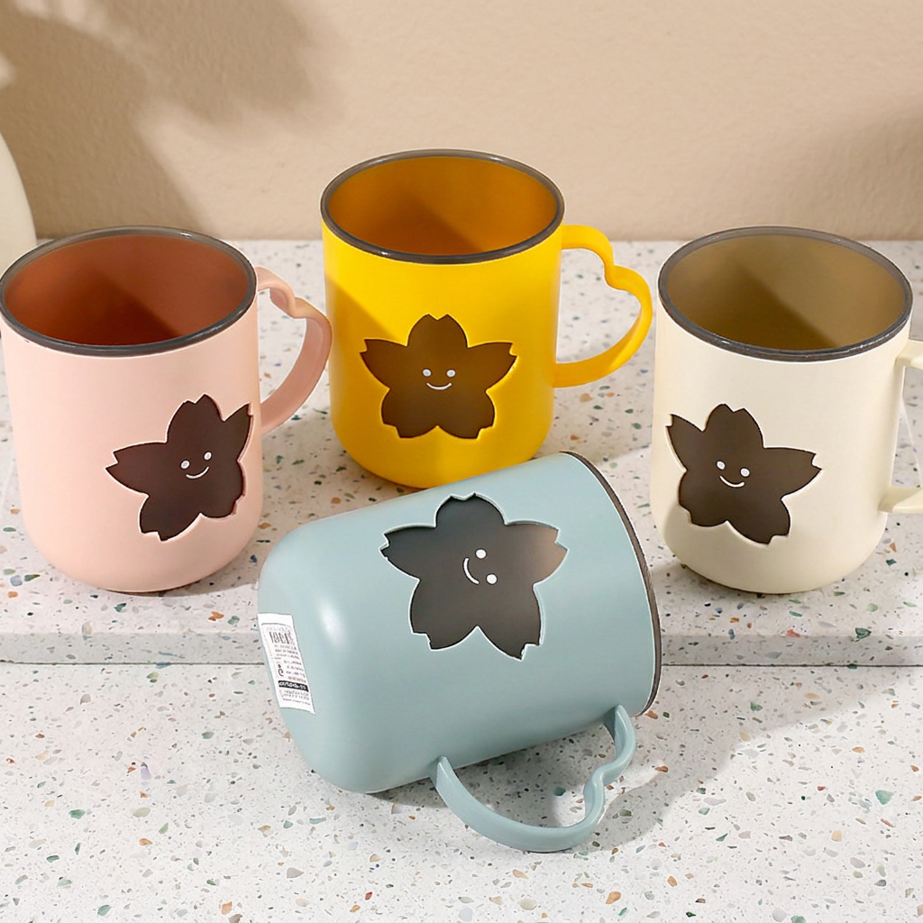 Plastic Puppy Cups, 10oz, Multicolor