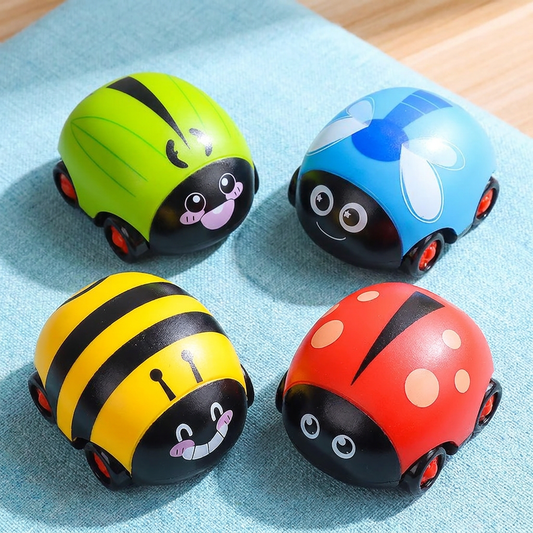 Colorful Auto-Reverse Insect Cars