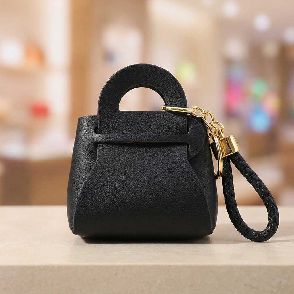 Mini Handbag Keychain Multicolor