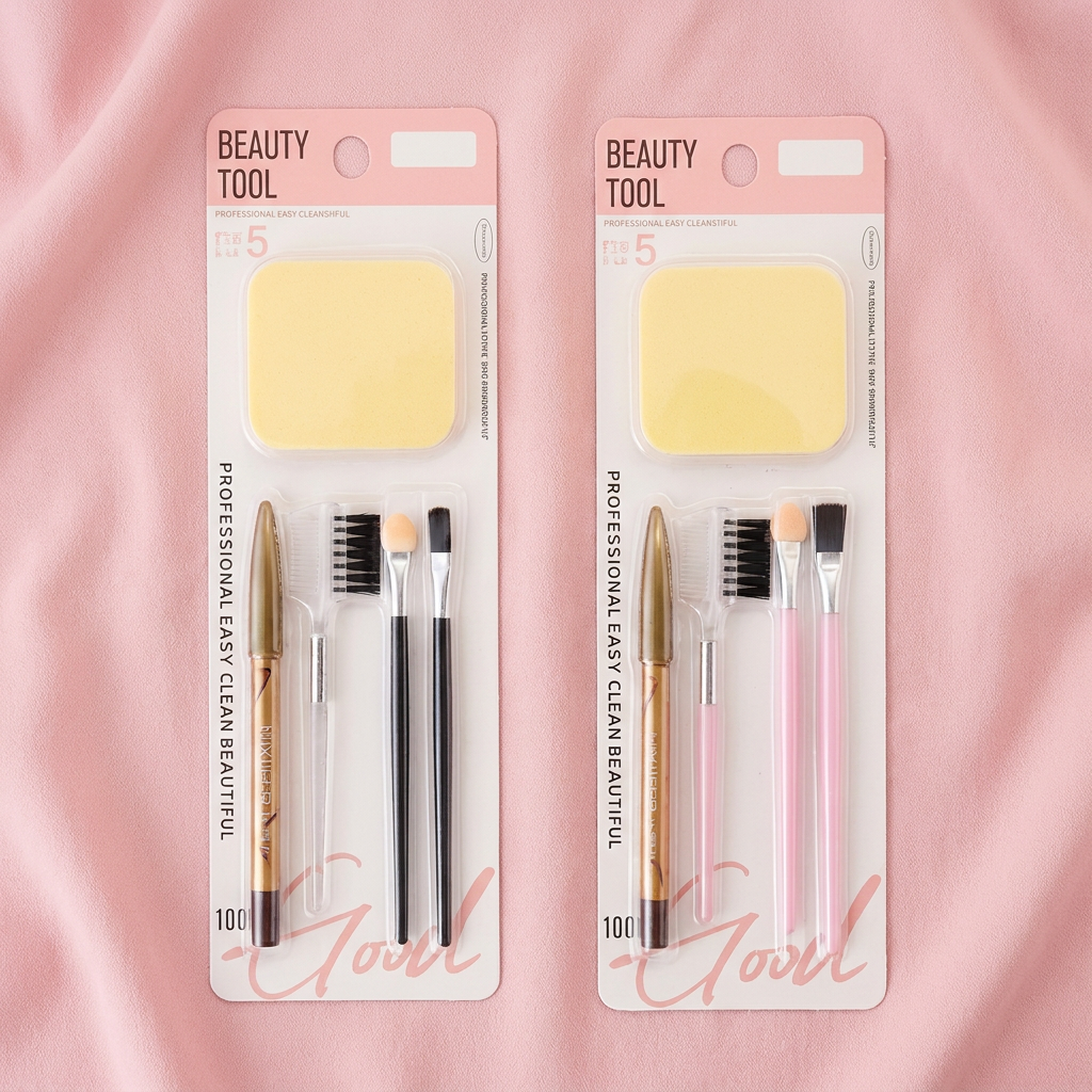 Good series powder puff 5pcs set-D694