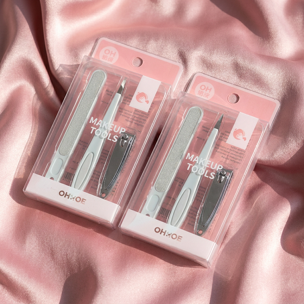 Macaron manicure 3 pieces set
