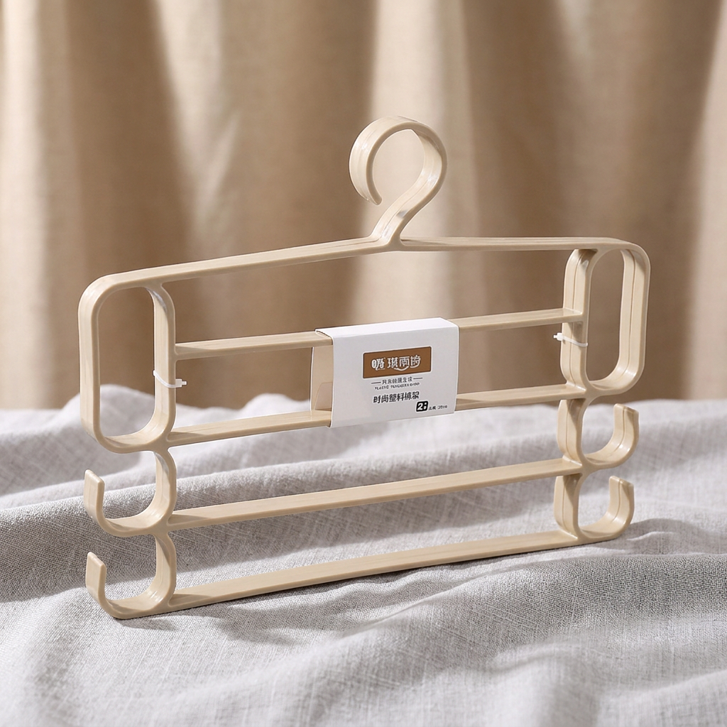 Lightweight Plastic 5-Tier Ultra-Thin Hanger