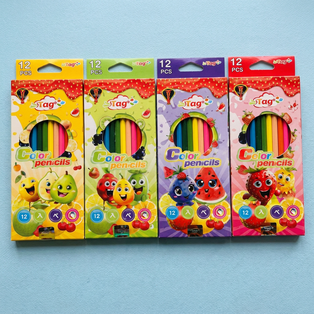12-pack Colored Pencils