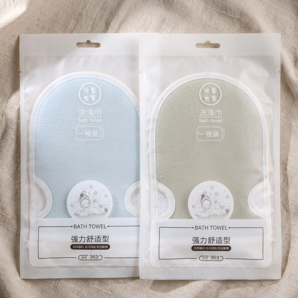 Textured Bath Towels