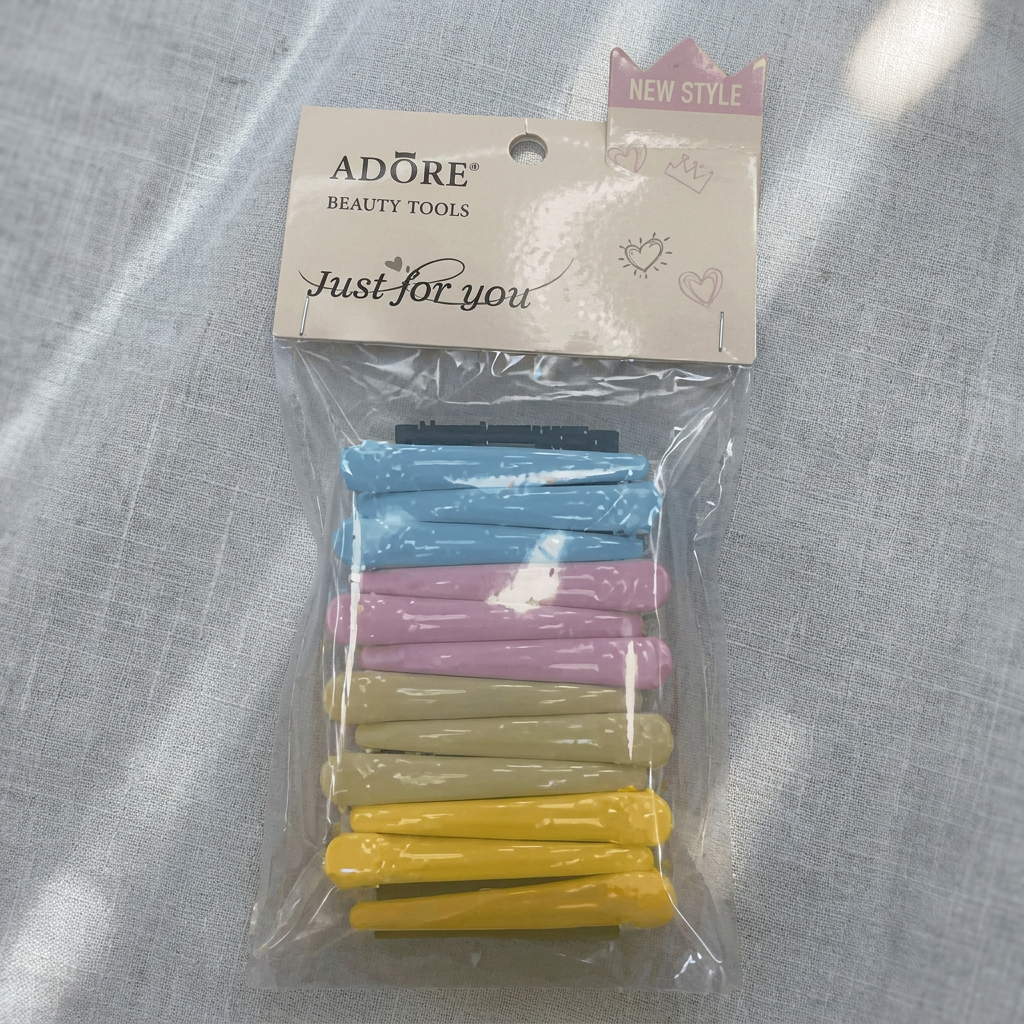 12pcs Macaron Hair Clips