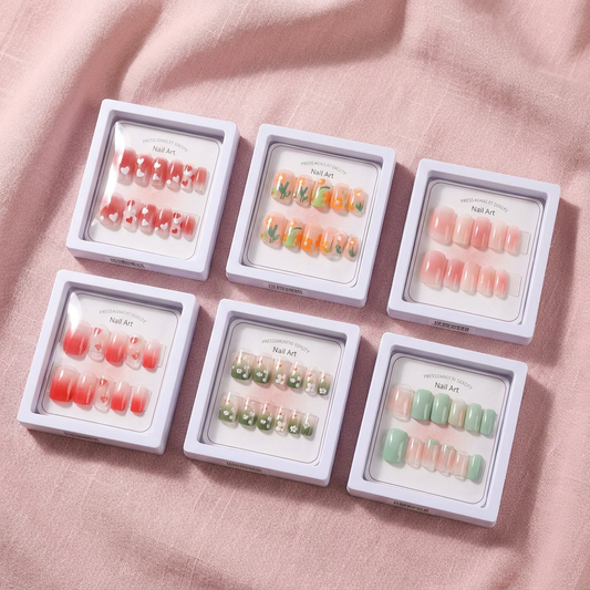 Wearable nail delicate box 185-fresh suit