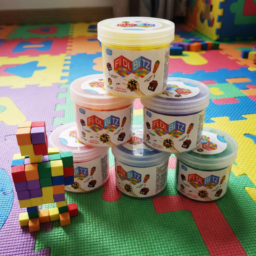 Sticky Squishy Fidget Cubes
