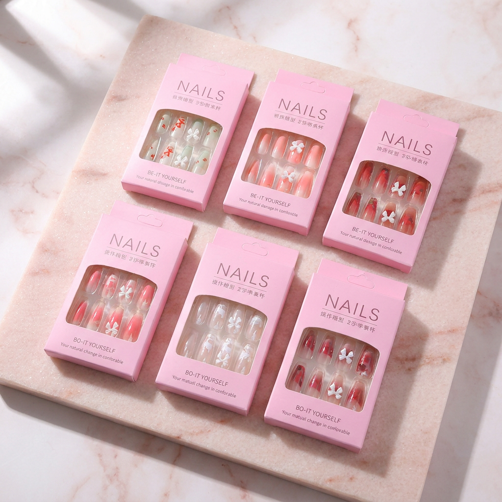 Wearable Manicure with Colorful Box