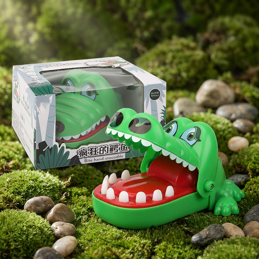 Biting Finger Crocodile