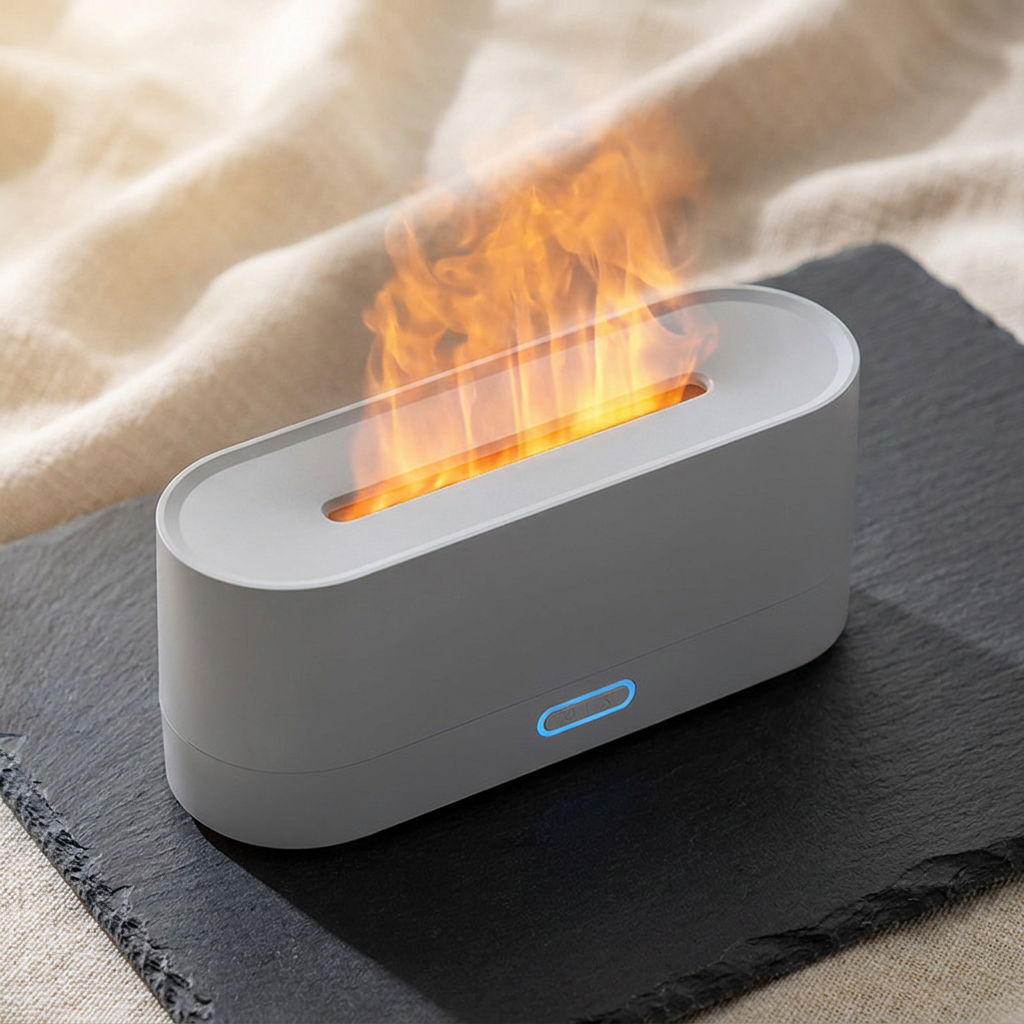 Colorful Simulated Flame Aromatherapy Machine